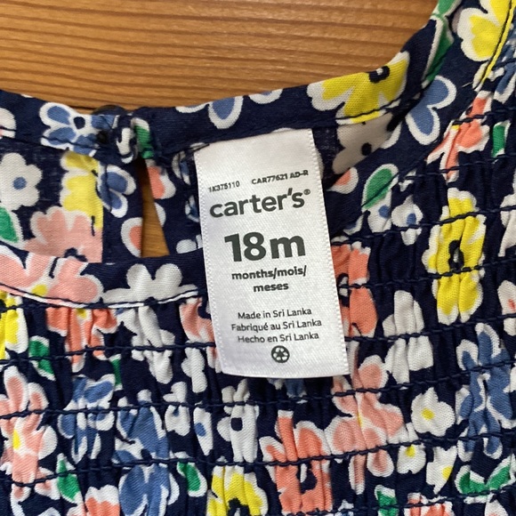 NWOT carters floral dress - Picture 2 of 2